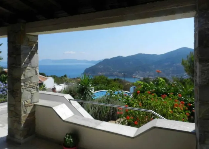 Vila Marbury Heights Skopelos Town Pool Secluded & Stunning Karya